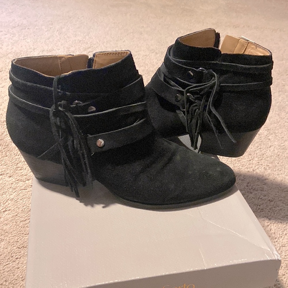 Black booties